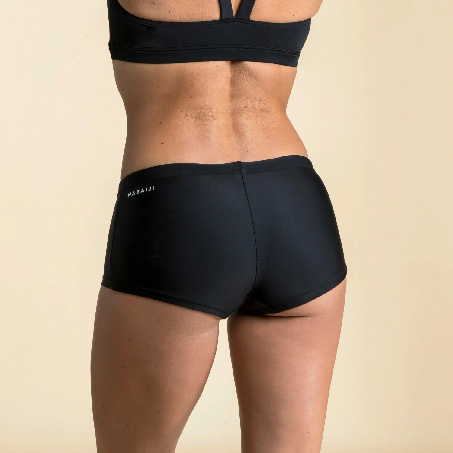 NABAIJI Vega Women's Shorty Swimsuit Bottoms BLACK 2 NABAIJI Vega Women's Shorty Swimsuit Bottoms BLACK - Image 2