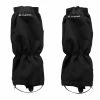 FORCLAZ TREK 500 Trekking Gaiters BLACK/BLACK