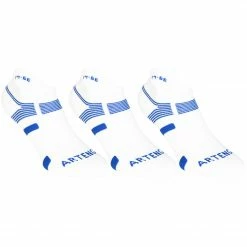 ARTENGO RS 560 Lowedge Sports Socks Tri-Pack WHITE/BLUE