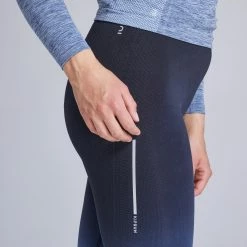 KIPRUN KIPRUN WOMEN'S RUNNING TIGHTS LIGHTWEIGHT & BREATHABLE BLACK BLUE BLACK/Navy blue/Navy blue 8 KIPRUN KIPRUN WOMEN'S RUNNING TIGHTS LIGHTWEIGHT & BREATHABLE BLACK BLUE BLACK/Navy blue/Navy blue -Women Sports Elegant Store k564c3c69771683a39f19eefe6dd0b8b0