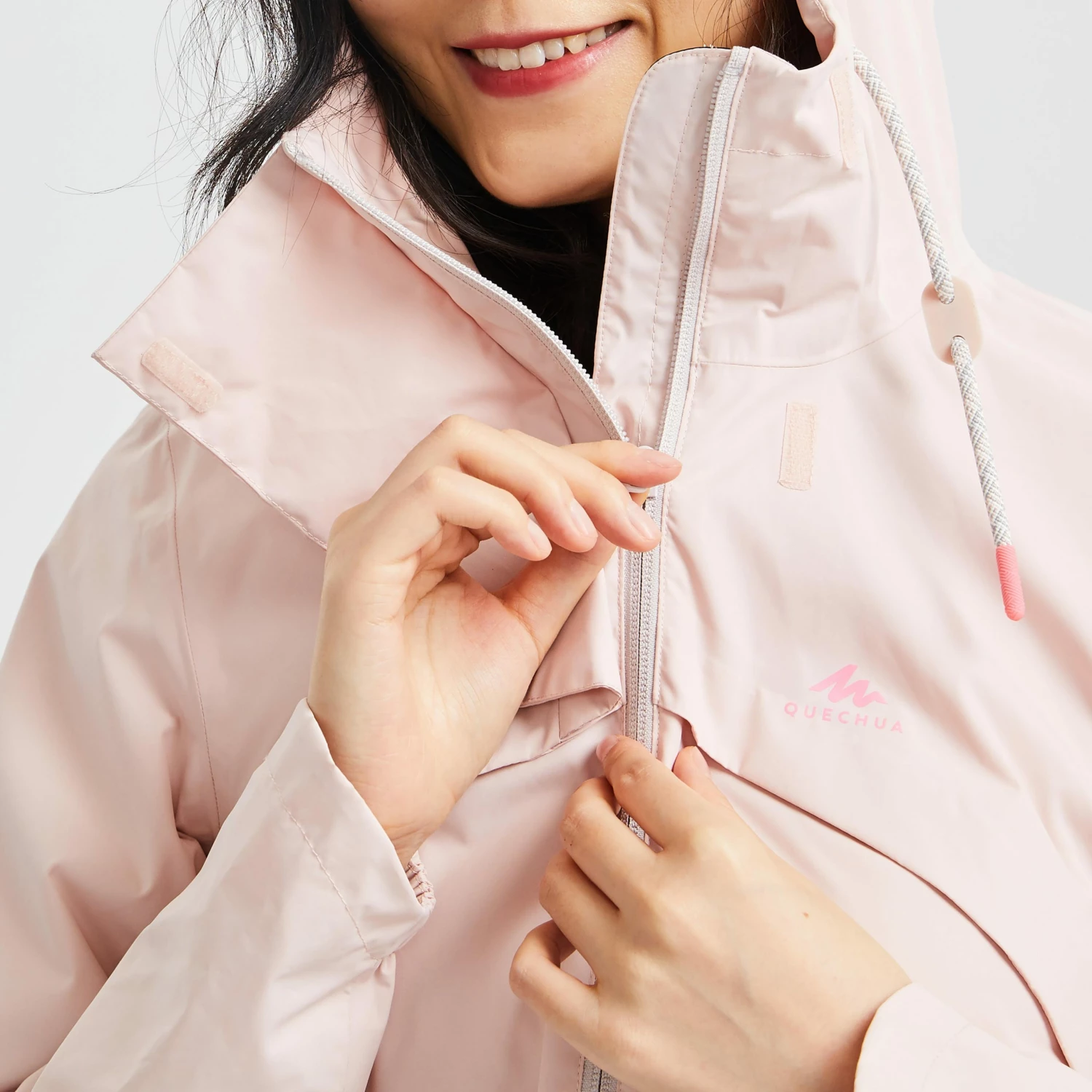 QUECHUA NH500 WOMAN JACKET CN PINK PINK 13 QUECHUA NH500 WOMAN JACKET CN PINK PINK - Image 13