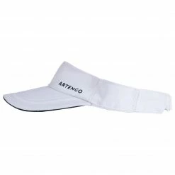 ARTENGO Tennis Visor TV 100 56 cm Snow white/BLACK 22 ARTENGO Tennis Visor TV 100 56 cm Snow white/BLACK -Women Sports Elegant Store k568be42447ce18b854edd1c3fbe69b09