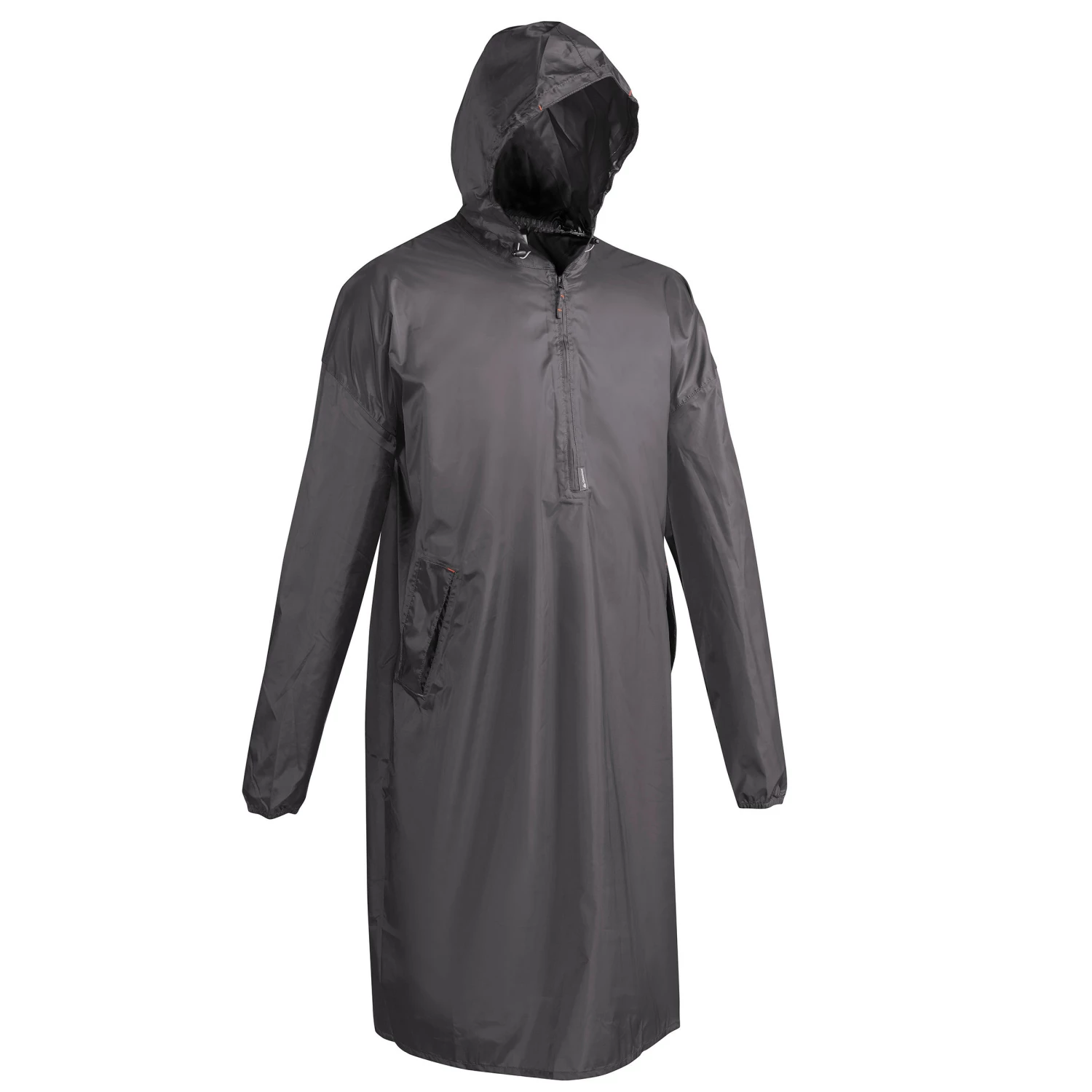 FORCLAZ Hiking Rain Poncho Arpenaz 40L Size L/XL BLACK 2 FORCLAZ Hiking Rain Poncho Arpenaz 40L Size L/XL BLACK - Image 2
