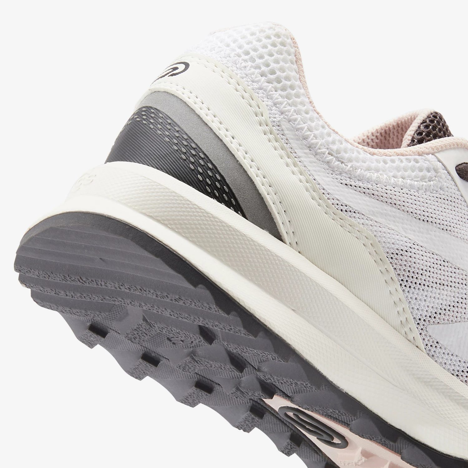 KALENJI WOMEN'S RUNNING SHOES Putty/DARK BLUE 5 KALENJI WOMEN'S RUNNING SHOES Putty/DARK BLUE - Image 5