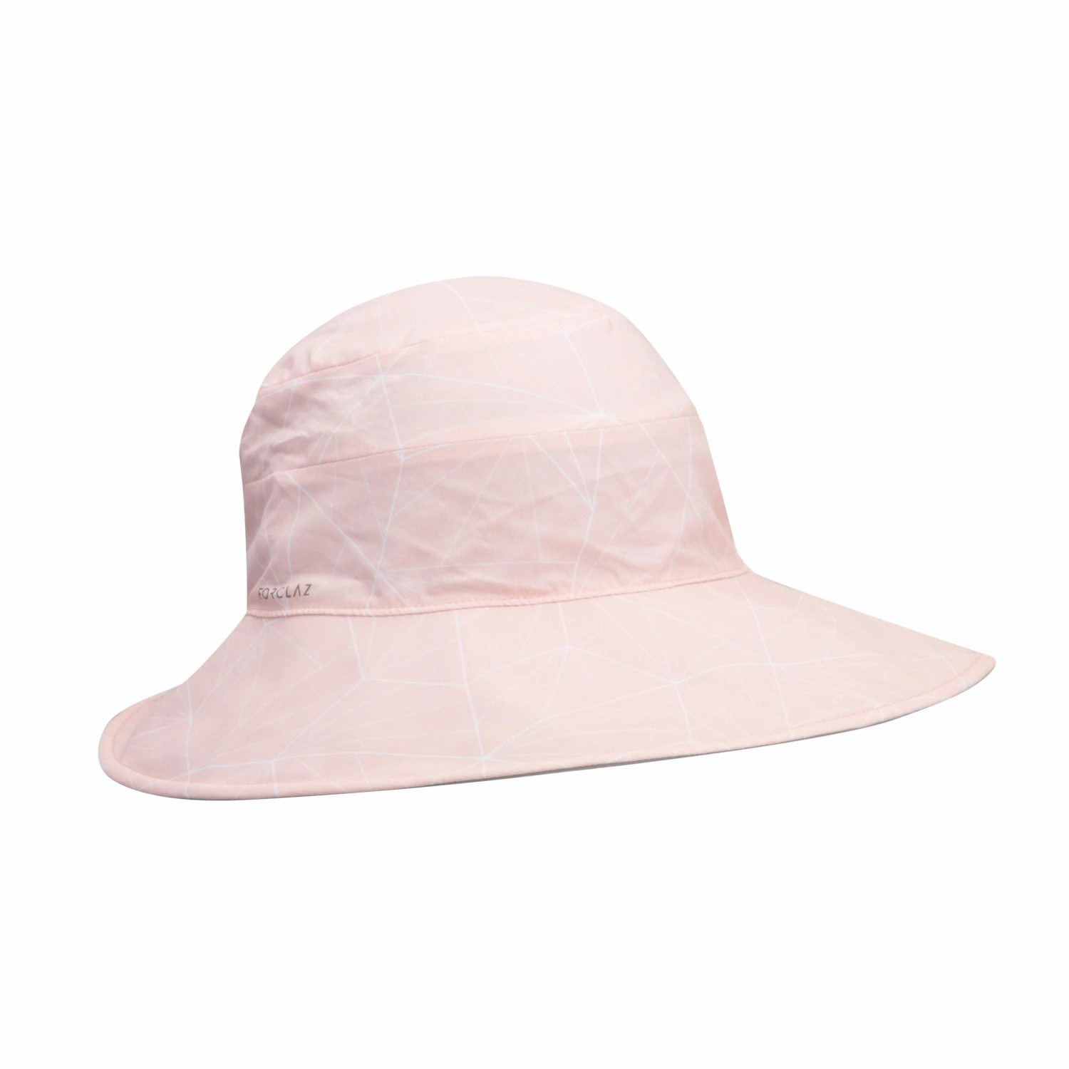 FORCLAZ Ventilated and ultra-compact mountain trekking hat PINK/Lunar grey 2 FORCLAZ Ventilated and ultra-compact mountain trekking hat PINK/Lunar grey - Image 2