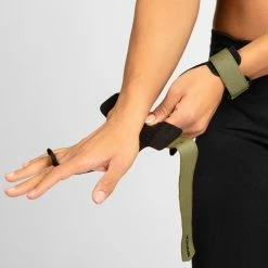 CORENGTH Two-Finger Cross-Training Hand Grips BLACK/Khaki brown -Women Sports Elegant Store k58a308d5f51d21c8bd546da2f4e0362a