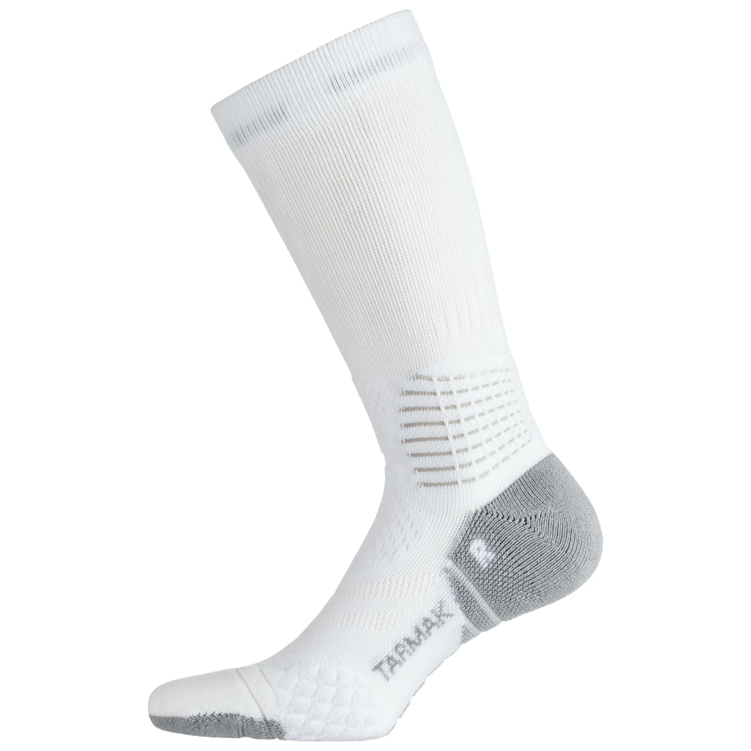 TARMAK Men's/Women's Mid-Rise Basketball Socks SO900 WHITE 3 TARMAK Men's/Women's Mid-Rise Basketball Socks SO900 WHITE - Image 3
