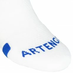 ARTENGO RS 560 Lowedge Sports Socks Tri-Pack WHITE/BLUE -Women Sports Elegant Store k59136de73fe657c38c056b62eab145e6