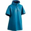 SUBEA SCD windbreaker fleece poncho for scuba diving blue Deep petrol blue