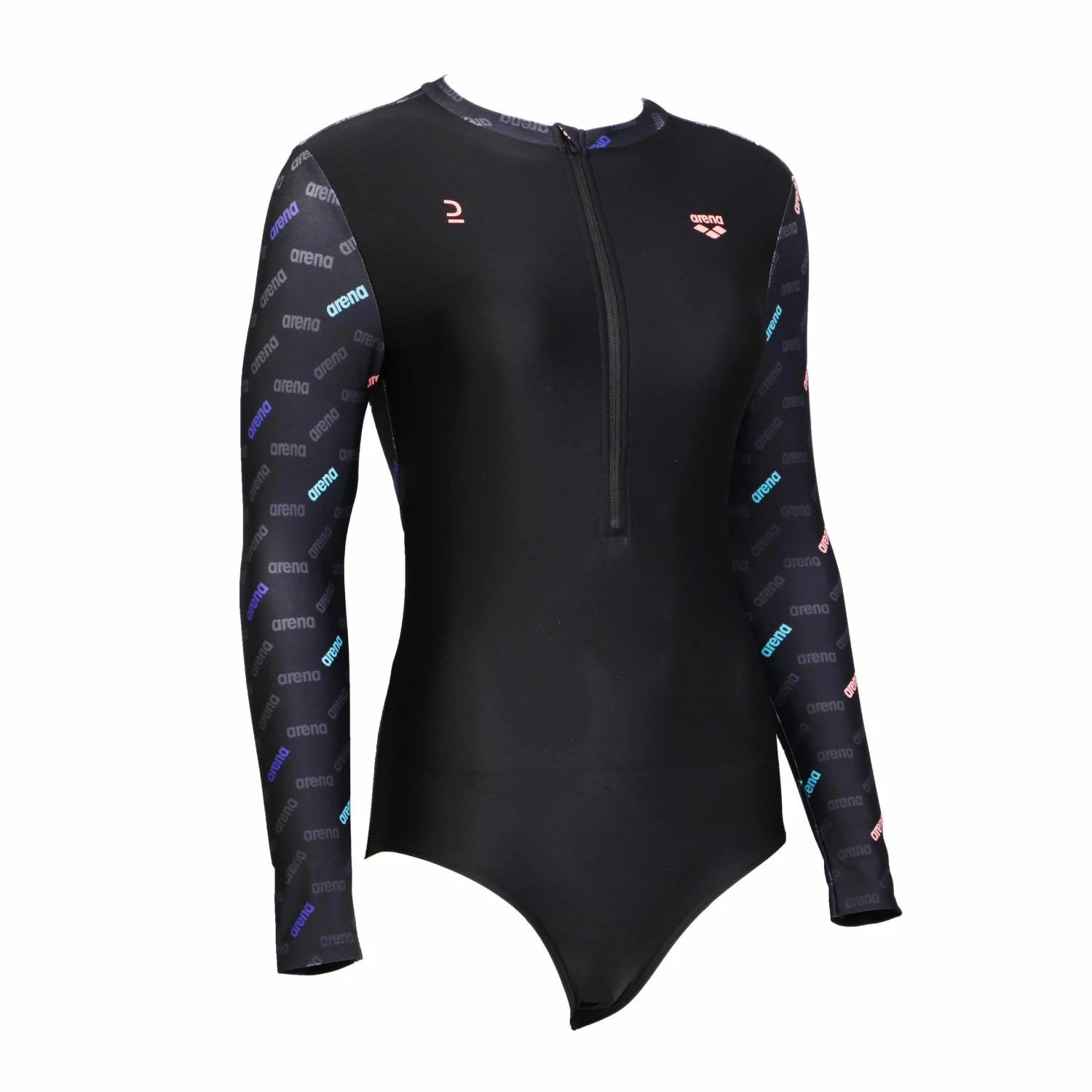 ARENA Arena Long-Sleeve 1-Piece Swimsuit with front zip (Decathlon Exclusive) M 1 ARENA Arena Long-Sleeve 1-Piece Swimsuit with front zip (Decathlon Exclusive) M