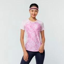 DOMYOS Women's Fitness Cardio Training T-Shirt 500 Begonia pink/Candyfloss 17 DOMYOS Women's Fitness Cardio Training T-Shirt 500 Begonia pink/Candyfloss -Women Sports Elegant Store k5efc8087d09450fd98100131384ba8a5