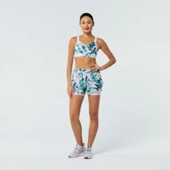 DOMYOS Women's Fitness Cardio Training Sports Bra 500 Snow white/Fluo pale peach 13 DOMYOS Women's Fitness Cardio Training Sports Bra 500 Snow white/Fluo pale peach -Women Sports Elegant Store k6038395d0261d6d2f8f72972e5aeadf1