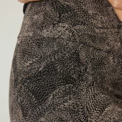 NYAMBA Shaping Cotton Fitness Leggings Purple grey -Women Sports Elegant Store k65cbc5f57e575cb580afb86b1786b0d8