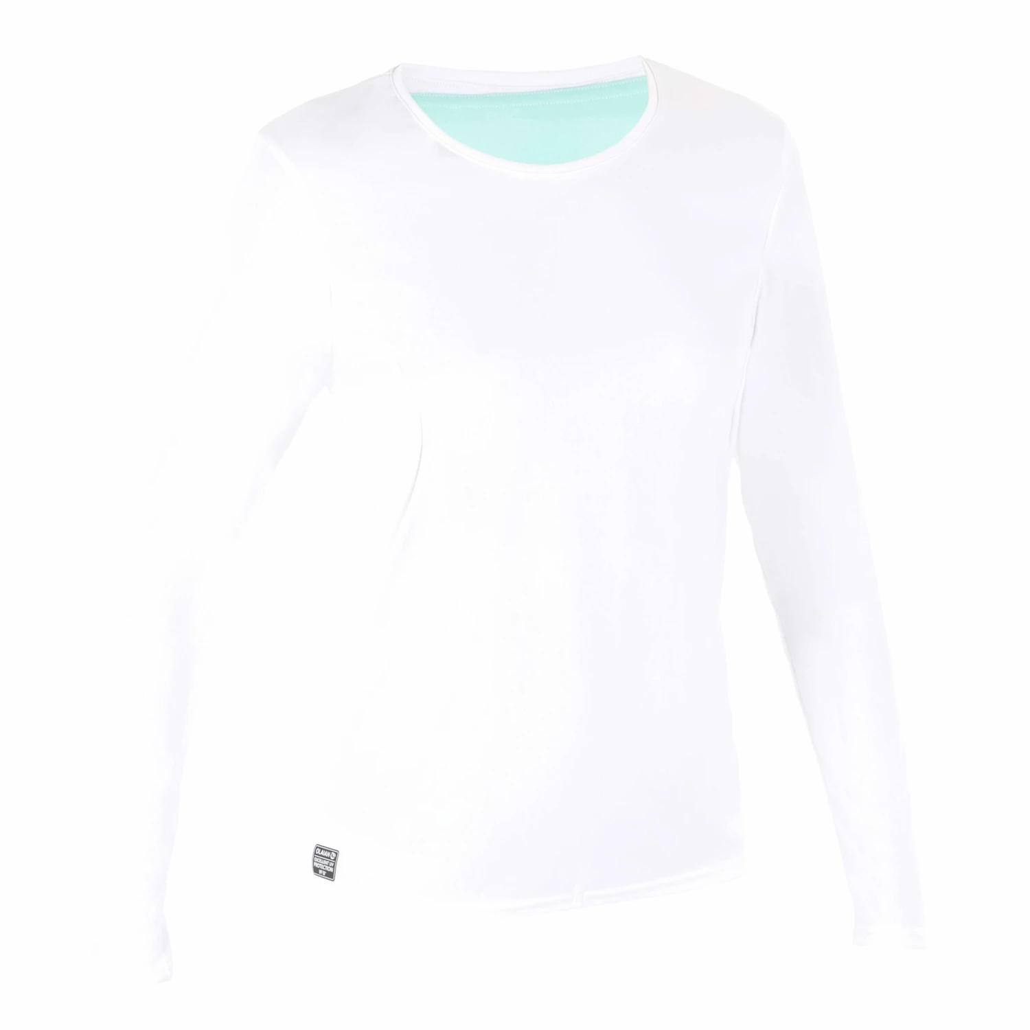 OLAIAN WATER T-SHIRT anti-UV surf women's Long sleeve white Snow white 2 OLAIAN WATER T-SHIRT anti-UV surf women's Long sleeve white Snow white - Image 2