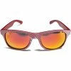 TRAILWAY Polarized "LSD" Running Sunglasses Brick red