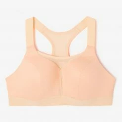 KALENJI COMFORT RUNNING BRA Khaki grey/Khaki grey/Khaki grey -Women Sports Elegant Store k6be30774cf90c16cfe6c1148fe43d517