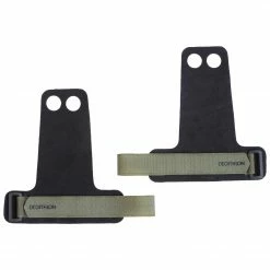 CORENGTH Two-Finger Cross-Training Hand Grips BLACK/Khaki brown