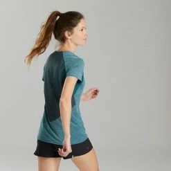 QUECHUA Women’s Fast Hiking T-Shirt FH500 Helium GREEN 10 QUECHUA Women’s Fast Hiking T-Shirt FH500 Helium GREEN -Women Sports Elegant Store k732042ec7180e916984088b5757e0f02