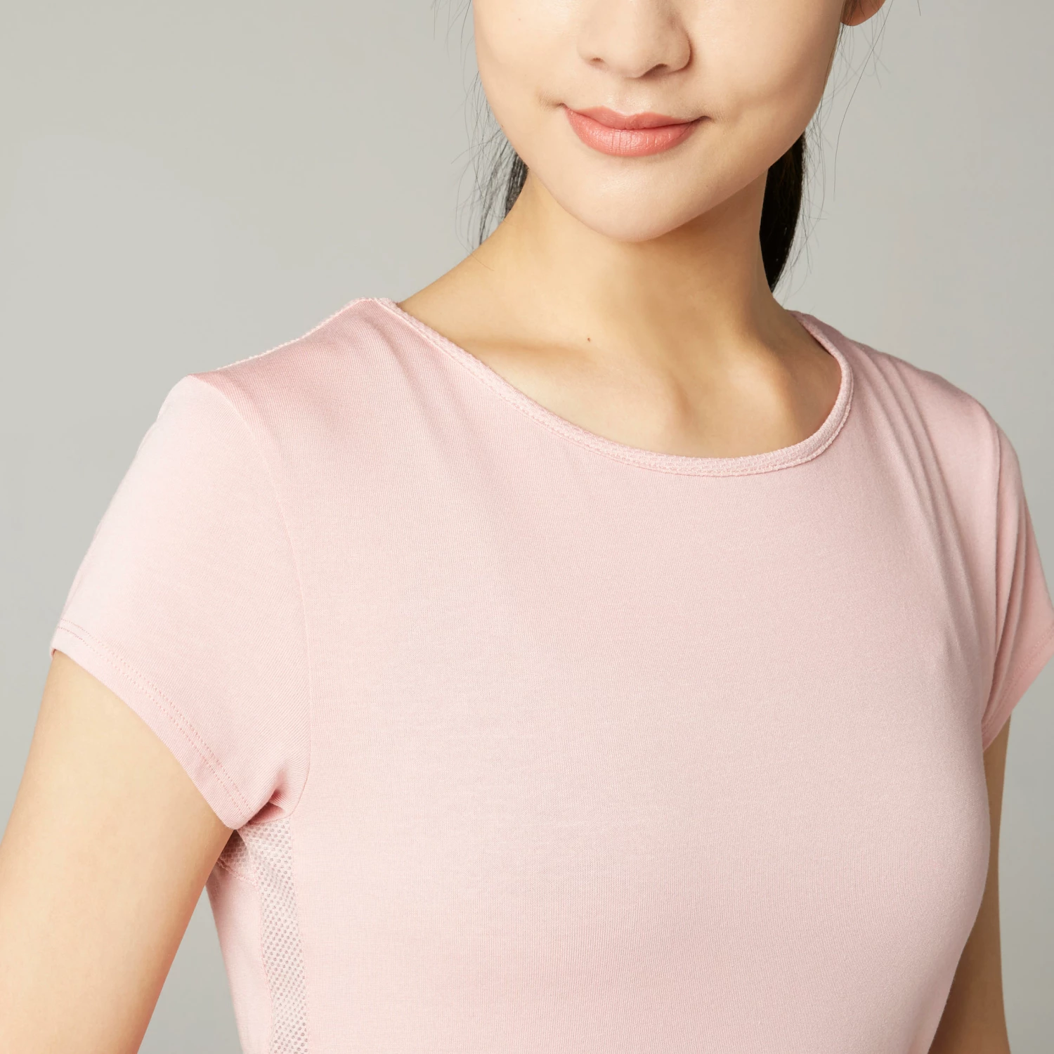 NYAMBA Women's Pilates & Gentle Gym T-Shirt 520 PURPLE 8 NYAMBA Women's Pilates & Gentle Gym T-Shirt 520 PURPLE - Image 8