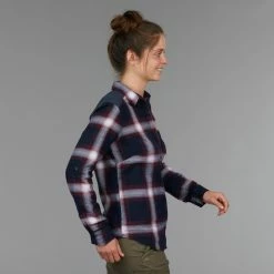 FORCLAZ LONG-SLEEVED SHIRT TRAVEL 100 Asphalt blue/Asphalt blue 11 FORCLAZ LONG-SLEEVED SHIRT TRAVEL 100 Asphalt blue/Asphalt blue -Women Sports Elegant Store k78308bcb199787c1dd7bc6709da54fa3