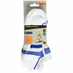 ARTENGO RS 560 Lowedge Sports Socks Tri-Pack WHITE/BLUE -Women Sports Elegant Store k8037bbdb5fdd495d8ce3eeb3ec11c738