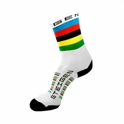 STEIGEN Steingen 3/4 Length World Champion Socks GREEN/RED