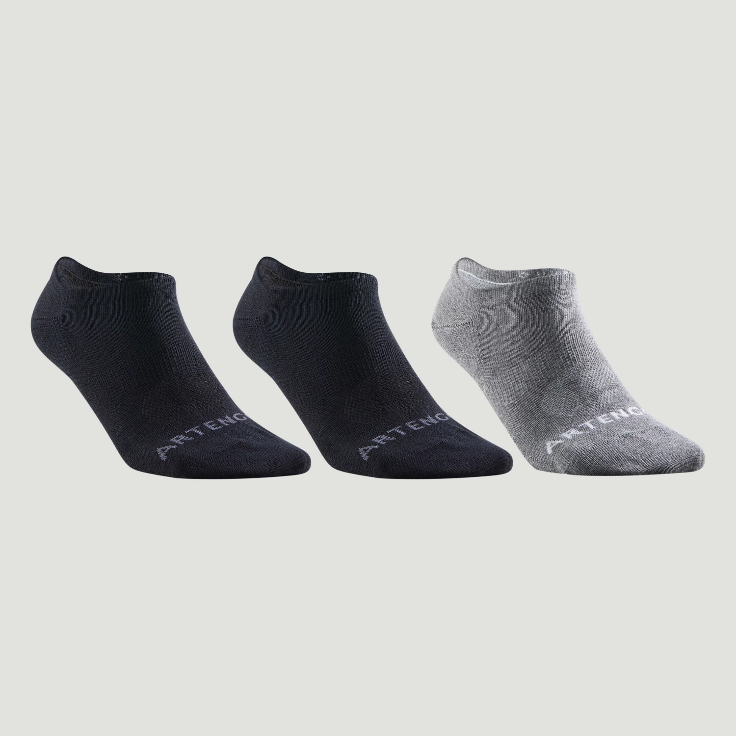 ARTENGO Low Sports Socks Tri-Pack RS 160 Snow white 2 ARTENGO Low Sports Socks Tri-Pack RS 160 Snow white - Image 2