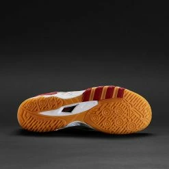 PONGORI Table Tennis Shoes TTS 560 Burgundy/Snow white 17 PONGORI Table Tennis Shoes TTS 560 Burgundy/Snow white -Women Sports Elegant Store k80b3dd4ffe4308479b1aa857527bb757