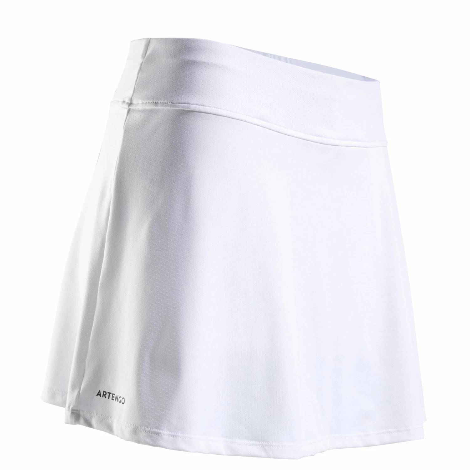 ARTENGO Women's Tennis Skirt SK Soft 500 Snow white 1 ARTENGO Women's Tennis Skirt SK Soft 500 Snow white