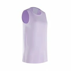 DOMYOS Straight-Cut Fitness Tank Top MAUVE