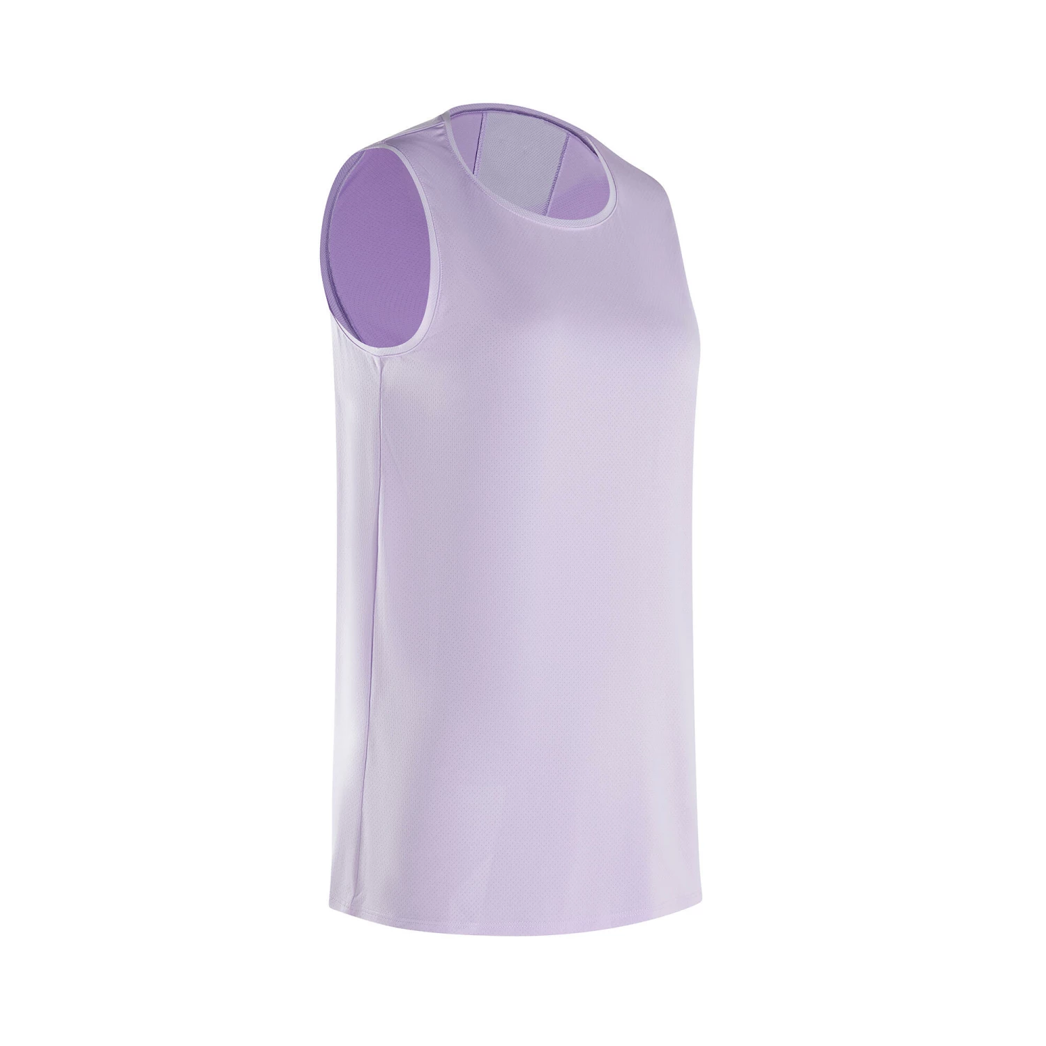 DOMYOS Straight-Cut Fitness Tank Top MAUVE 1 DOMYOS Straight-Cut Fitness Tank Top MAUVE
