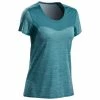 QUECHUA Women&rsquo;s Fast Hiking T-Shirt FH500 Helium GREEN