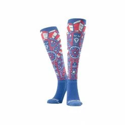 FLIPPOS FLIPPOS Compression Socks BLUE/Brick red 17 FLIPPOS FLIPPOS Compression Socks BLUE/Brick red -Women Sports Elegant Store k88bac006c5ea6e7f26fe7ae5e69cc9de