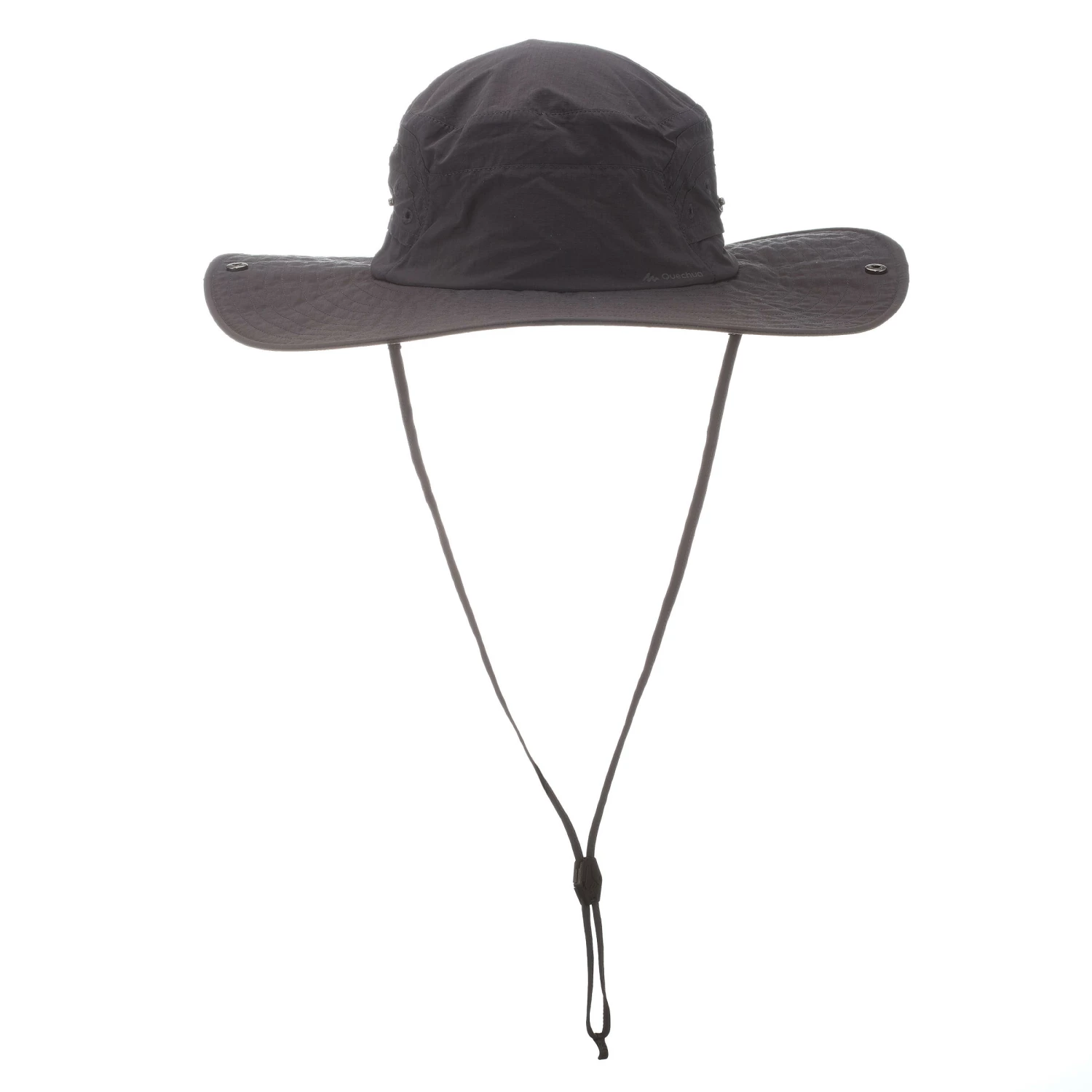 FORCLAZ Trek 500 Anti-UV Mountain Trekking Hat Carbon grey/DARK GREY 7 FORCLAZ Trek 500 Anti-UV Mountain Trekking Hat Carbon grey/DARK GREY - Image 7