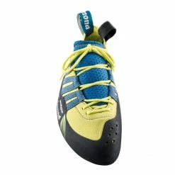 SIMOND ADULT LACE-UP CLIMBING SHOES EDGE 2 Lime green/Deep petrol blue/Mandarine -Women Sports Elegant Store k88ecffdfc2edb7cc397e79c4d2f63935