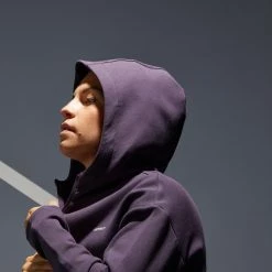 ARTENGO Women's Tennis Sweatshirt SW DRY 900 Dark aubergine -Women Sports Elegant Store k8a722d649b72aa03cefd6f7792677d14