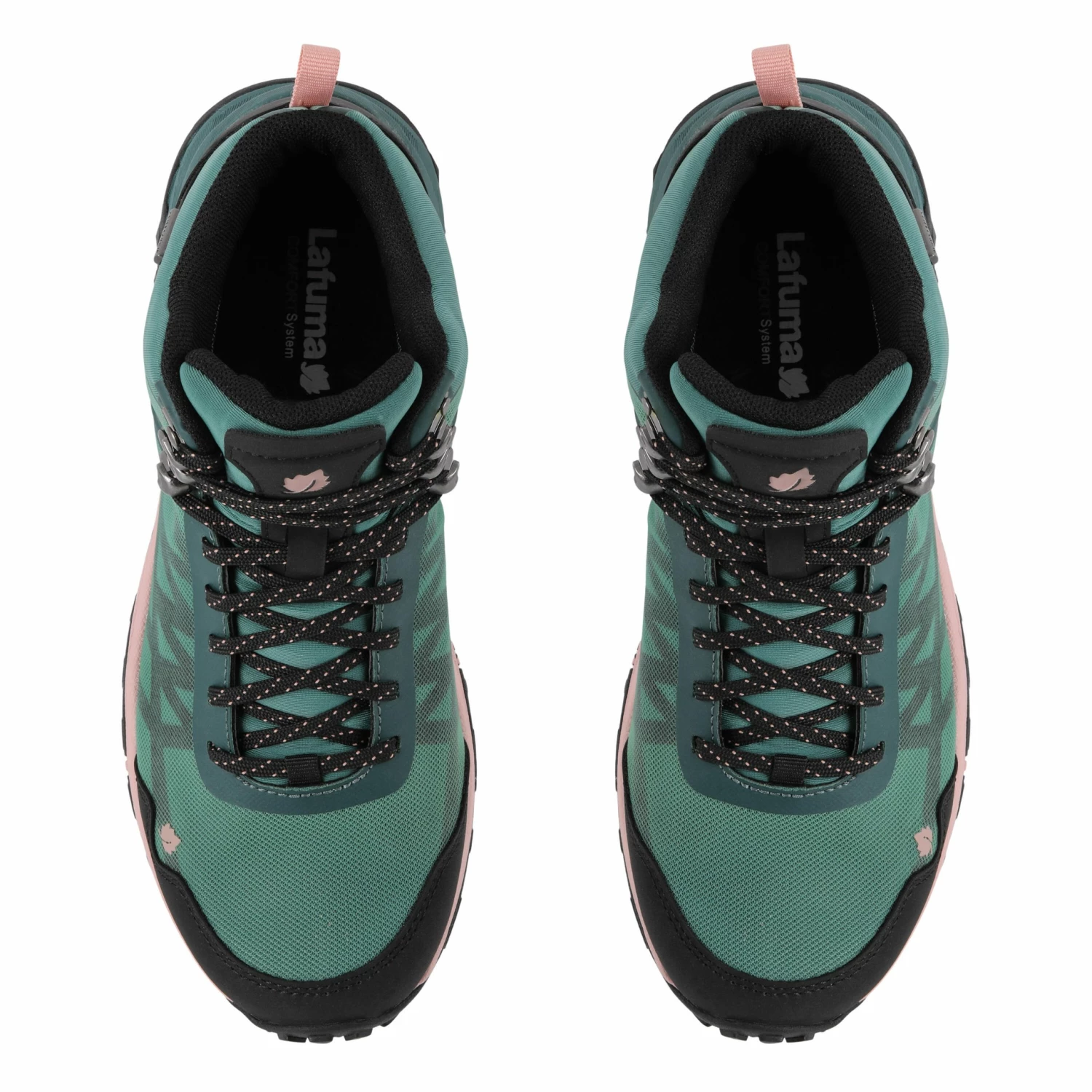 LAFUMA LADIES' ACCESS CLIMATIVE WATERPROOF MID CUT HIKING SHOES DARK GREEN 4 LAFUMA LADIES' ACCESS CLIMATIVE WATERPROOF MID CUT HIKING SHOES DARK GREEN - Image 4