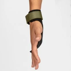 CORENGTH Two-Finger Cross-Training Hand Grips BLACK/Khaki brown -Women Sports Elegant Store k8e23123376c02ee65010b63fd48505eb