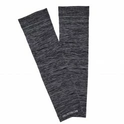 KALENJI ARM COVER SUN PROTECTION - BLACK/GREY BLACK/Snow white -Women Sports Elegant Store k8f83df4d0934743e0706ac1f4fd47c54