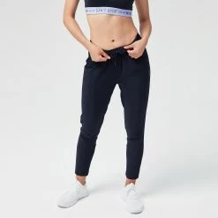 DOMYOS Women's Fitness Cardio Training Bottoms 100 Asphalt blue