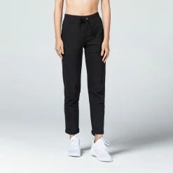 NYAMBA Women's Slim Bottoms 500 BLACK -Women Sports Elegant Store k99d4c26ebc79540e6084264e21c38a48