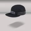 FRACTEL Fractel Midnight (All Black with Reflective) Cap BLACK