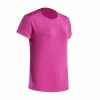 DOMYOS Women's Fitness Cardio Training T-shirt 100 MAUVE