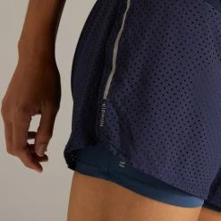 KIPRUN KIPRUN 2-IN-1 WOMEN'S RUNNING SHORTS WITH BUILT-IN TIGHT SHORTS Navy blue/Whale grey 9 KIPRUN KIPRUN 2-IN-1 WOMEN'S RUNNING SHORTS WITH BUILT-IN TIGHT SHORTS Navy blue/Whale grey -Women Sports Elegant Store k9e0eb5bc6294a7e95e4b25e760f01a6d