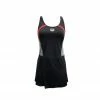 ARENA arena LADIES SWIMWEAR SLIM CURVE BLOCK AQSLIM one piece DRESS BLACK