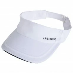 ARTENGO Tennis Visor TV 100 56 cm Snow white/BLACK 15 ARTENGO Tennis Visor TV 100 56 cm Snow white/BLACK -Women Sports Elegant Store k9eec873b040907b81b437bdd40b24e58