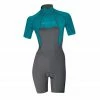 BEUCHAT ATOLL LADIE'S SHORTY BACKZIP 2MM WETSUIT BLUE