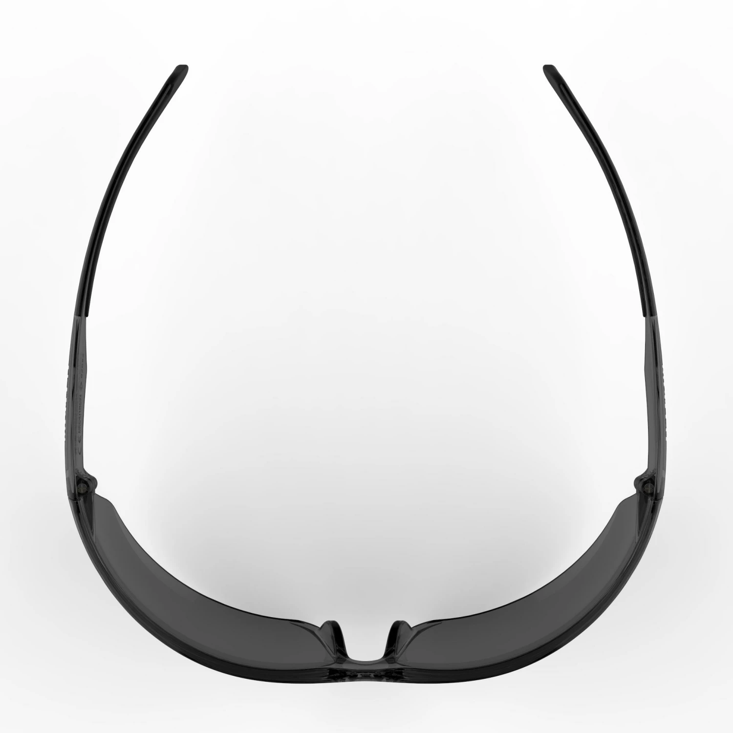 ROCKRIDER Adult Cycling Sunglasses DARK GREY 4 ROCKRIDER Adult Cycling Sunglasses DARK GREY - Image 4