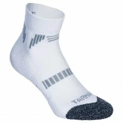 TARMAK Men's/Women's Low-Rise Basketball Socks 2-Pack SO500 Snow white/Squirrel grey 10 TARMAK Men's/Women's Low-Rise Basketball Socks 2-Pack SO500 Snow white/Squirrel grey -Women Sports Elegant Store k9fce7a58891ec7ce9c6cbaf954aea345
