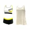 ARENA arena LADIES SWIMWEAR BRA TOP 3 PIECES WITH MESH VEST WHITE